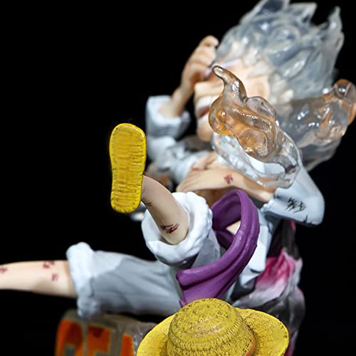 One Piece Mugiwara Luffy Gear 5 Epic Emblem Figure