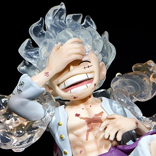 One Piece Mugiwara Luffy Gear 5 Epic Emblem Figure