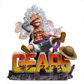 One Piece Mugiwara Luffy Gear 5 Epic Emblem Figure