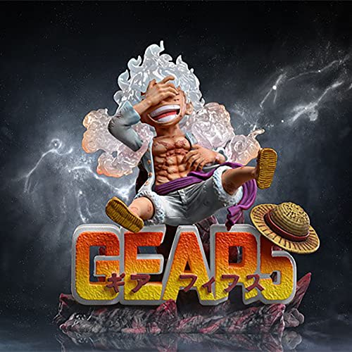 One Piece Mugiwara Luffy Gear 5 Epic Emblem Figure