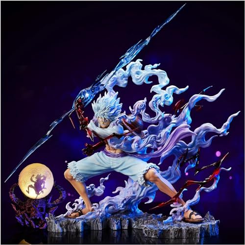 One Piece Mugiwara Luffy Gear 5 Thunder Attack Style 1 Figure