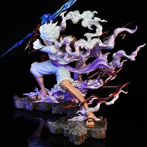 One Piece Mugiwara Luffy Gear 5 Thunder Attack Style 1 Figure