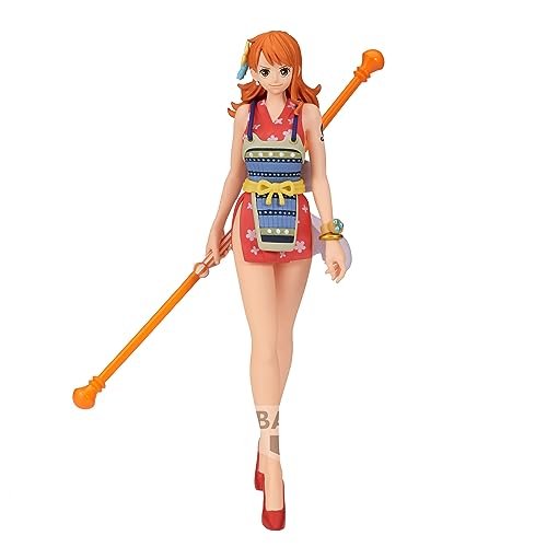 One Piece Nami Walking Wano Style Statue